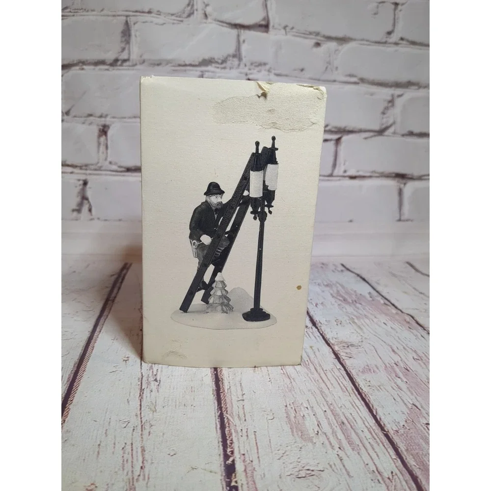 Department 56 Heritage Village Collection Lamplighter‎ Accessory Set Retired